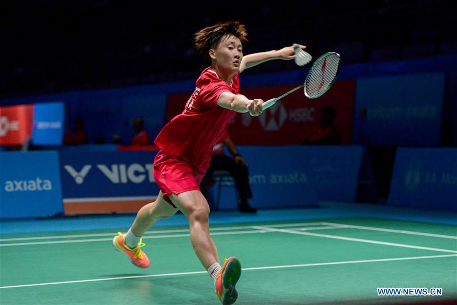 (SP)MALAYSIA-KUALA LUMPUR-BADMINTON-MALAYSIA OPEN-DAY 1