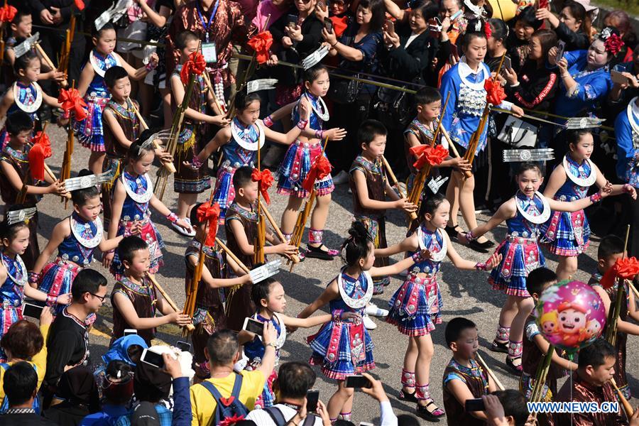 CHINA-GUIZHOU-MIAO ETHNIC GROUP-SISTERS FESTIVAL (CN)