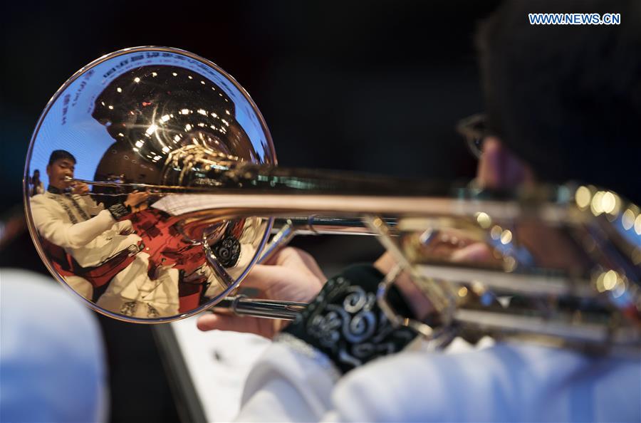 CHINA-SHANGHAI-MUSIC FESTIVAL-WIND ORCHESTRA-PERFORMANCE (CN)