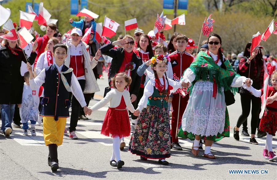 U.S.-CHICAGO-PARADE-POLISH CONSTITUTION DAY 