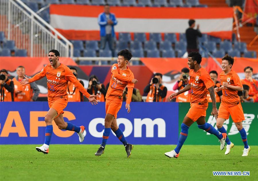 (SP)CHINA-SHANDONG-JINAN-SOCCER-AFC CHAMPIONS LEAGUE-GROUP E