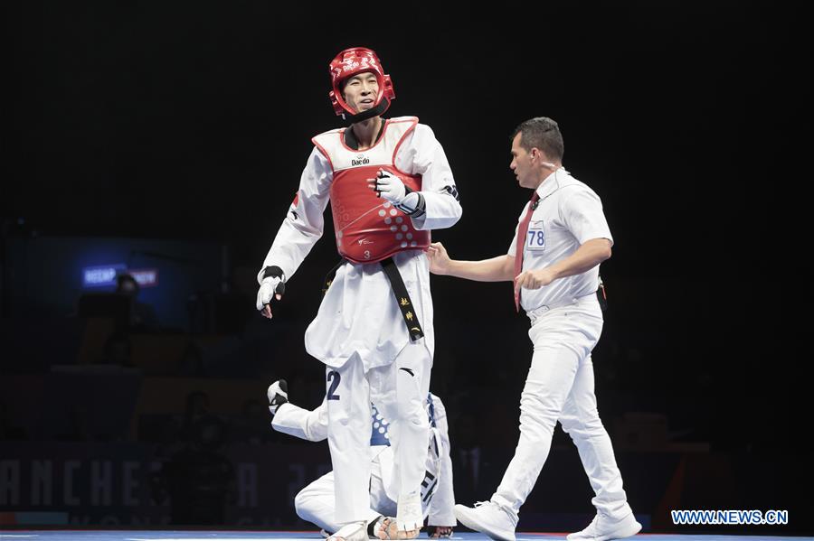 (SP)BRITAIN-MANCHESTER-TAEKWONDO-WORLD CHAMPIONSHIP-DAY 4