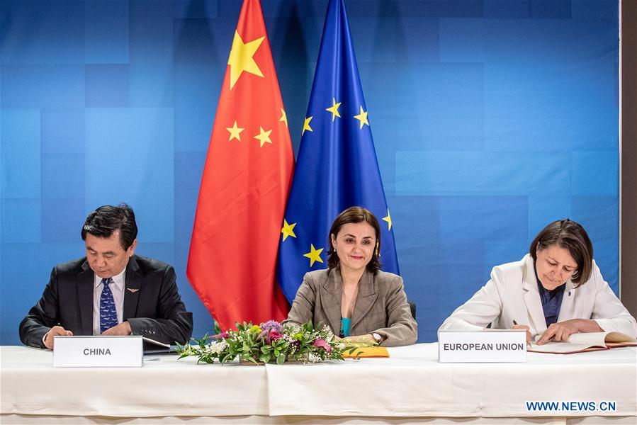 Xinhua Headlines: Milestone deal on civil aviation to enhance China-EU cooperation