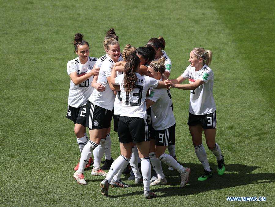 (SP)FRANCE-RENNES-2019 FIFA WOMEN'S WORLD CUP-GROUP B-GER VS CHN