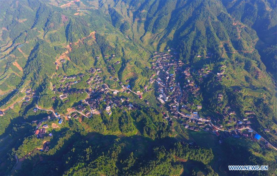 CHINA-GUANGXI-RONGSHUI-MORNING SCENERY(CN)