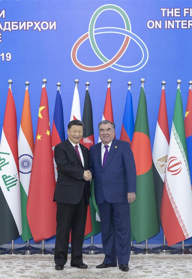 TAJIKISTAN-DUSHANBE-XI JINPING-CICA-SUMMIT