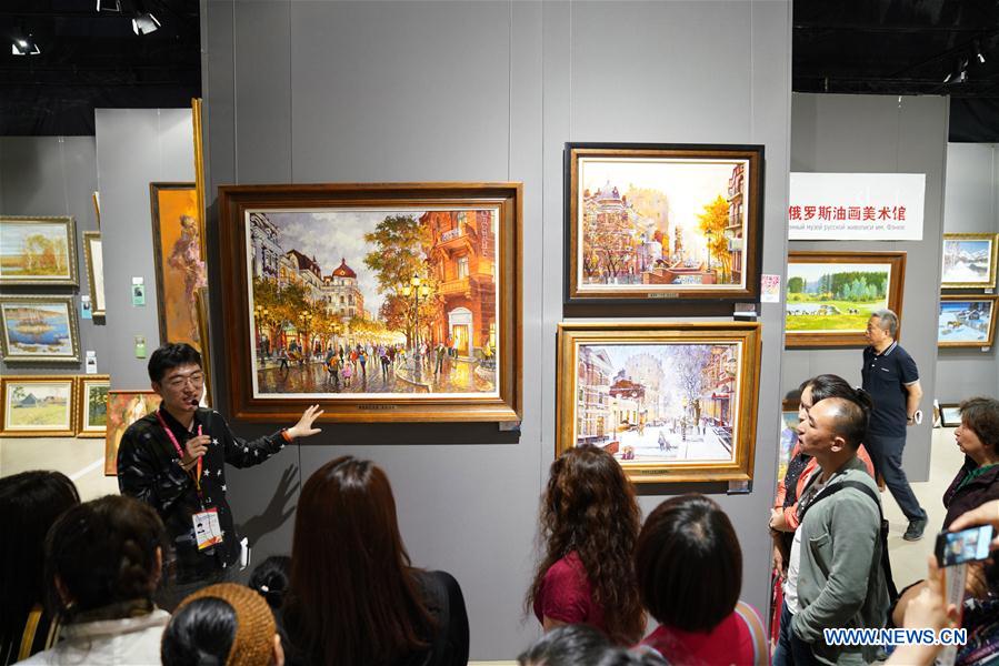 CHINA-HARBIN-CHINA-RUSSIA EXPO-OIL PAINTINGS (CN)