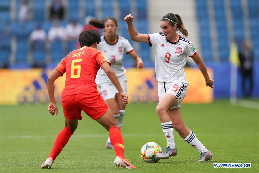 (SP)FRANCE-LE HAVRE-2019 FIFA WOMEN'S WORLD CUP-GROUP B-CHINA-SPAIN