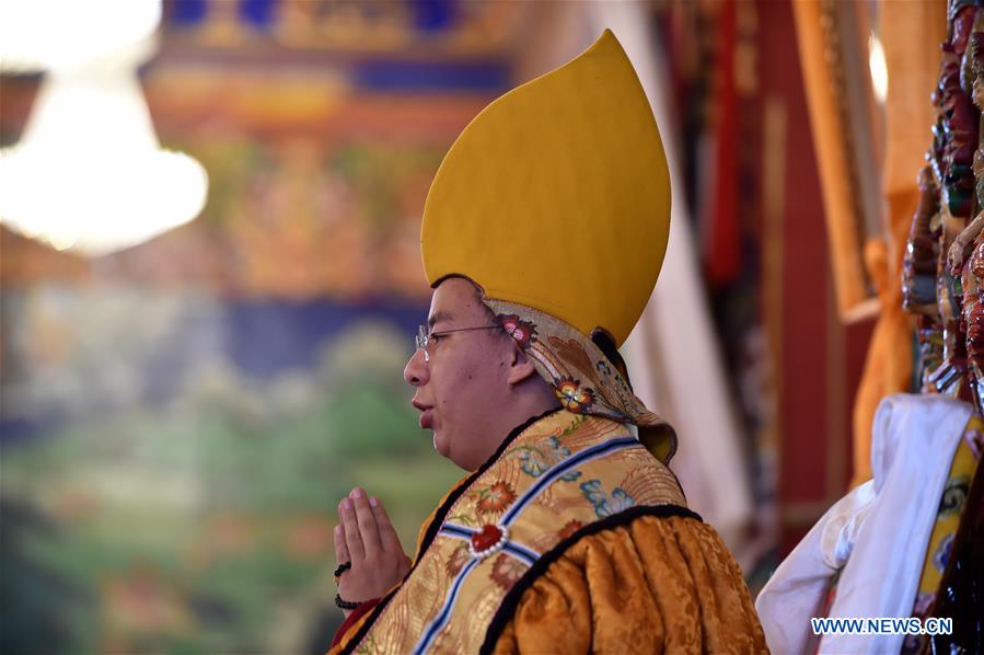 CHINA-TIBET-PANCHEN LAMA-SERMON (CN)