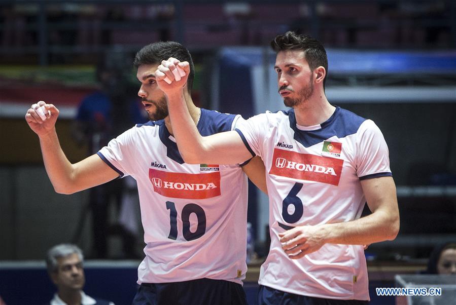 (SP)IRAN-ARDABIL-FIVB VOLLEYBALL LEAGUE-FRANCE VS PORTUGAL