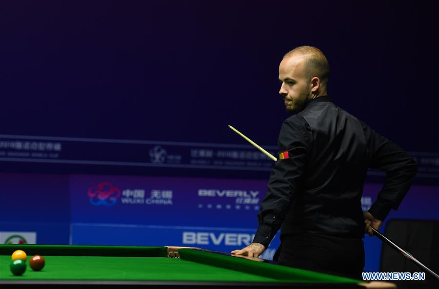 (SP)CHINA-JIANGSU-WUXI-SNOOKER WORLD CUP(CN)