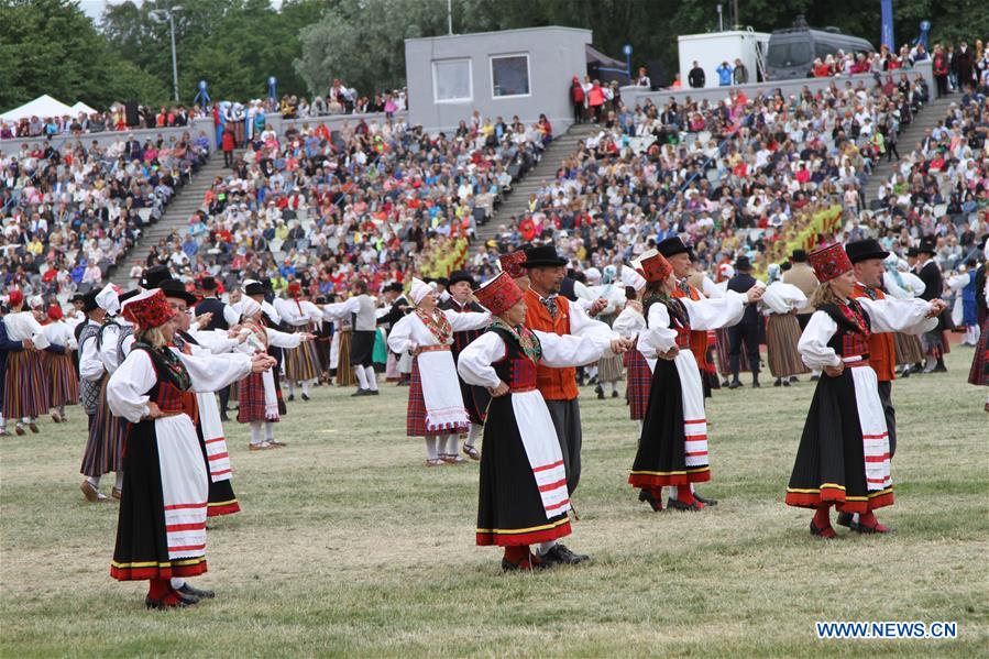 ESTONIA-TALLINN-DANCE-CELEBRATION