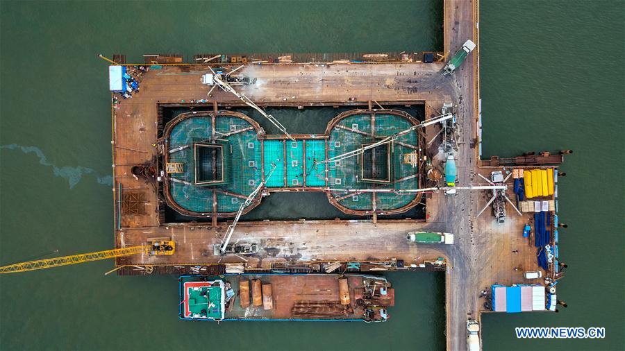 CHINA-GUANGDONG-ZHANJIANG-TIAOSHUN BRIDGE-CONSTRUCTION (CN)