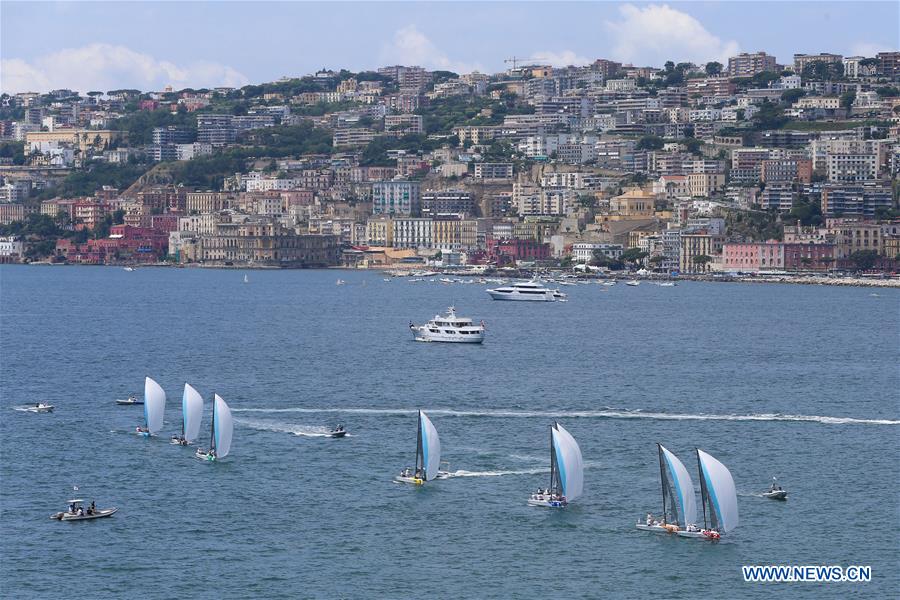 (SP)ITALY-NAPLES-SUMMER UNIVERSIADE-SAILING-PETIT FINAL