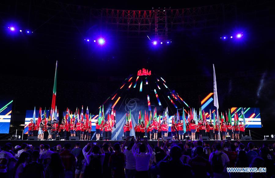 (SP)ITALY-NAPLES-SUMMER UNIVERSIADE-CLOSING CEREMONY