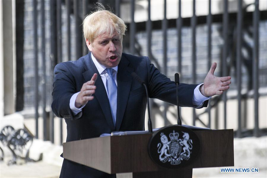 BRITAIN-LONDON-NEW PM-BORIS JOHNSON