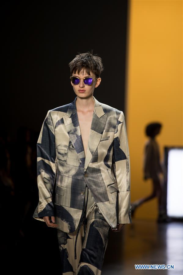 U.S.-NEW YORK-FASHION WEEK-CHINESE BRAND-DIRTY PINEAPPLE