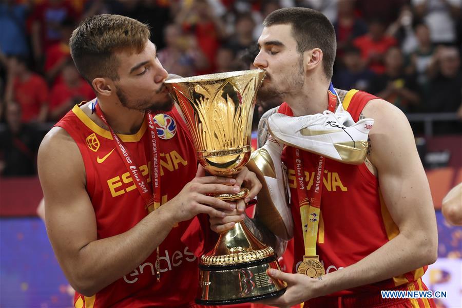 (SP)CHINA-BEIJING-BASKETBALL-FIBA WORLD CUP-ESP VS ARG (CN)