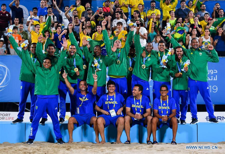 (SP)QATAR-DOHA-WORLD BEACH GAMES-BEACH SOCCER