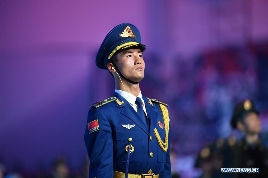 (SP)CHINA-WUHAN-7TH MILITARY WORLD GAMES-OPENING CEREMONY