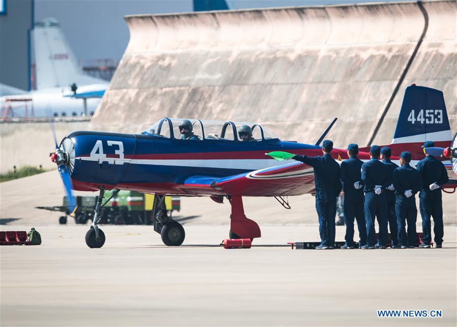 (SP)CHINA-WUHAN-7TH MILITARY WORLD GAMES-AERONAUTICAL PENTATHLON-FLYING CONTEST