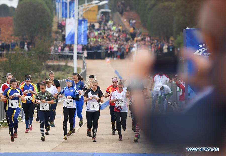 (SP)CHINA-WUHAN-7TH MILITARY WORLD GAMES-WOMEN-ORIENTEERING(CN)