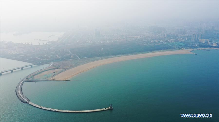 CHINA-SHANDONG-RIZHAO-PORT-RESTORATION OF ECOLOGY (CN)