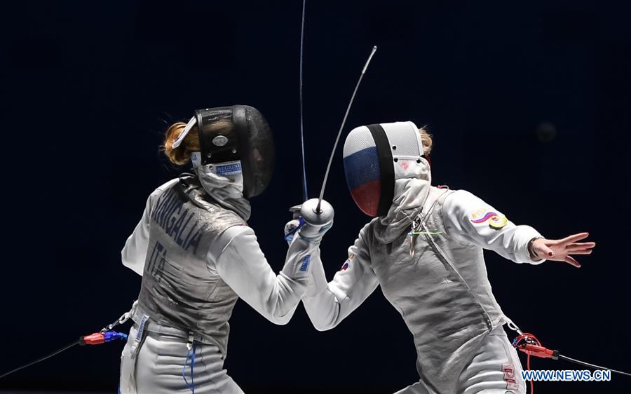 (SP)CHINA-WUHAN-7TH MILITARY WORLD GAMES-FENCING(CN)