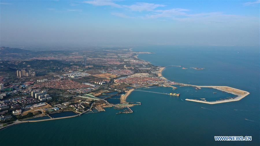 CHINA-SHANDONG-RIZHAO-AERIAL VIEW (CN)