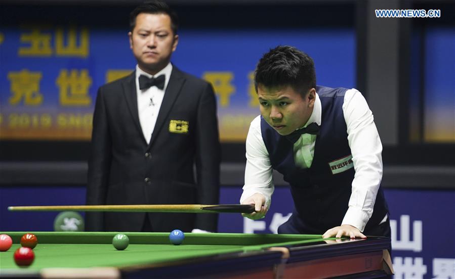 (SP)CHINA-YUSHAN-SNOOKER-WORLD OPEN(CN)