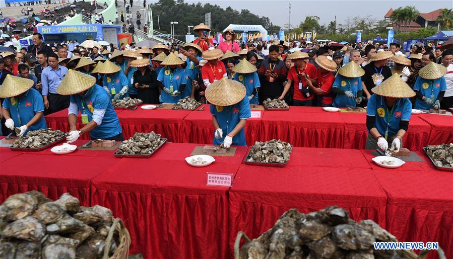 CHINA-GUANGXI-QINZHOU-OYSTER GOURMET FESTIVAL (CN)