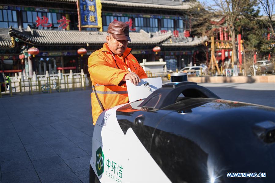 CHINA-INNER MONGOLIA-HOHHOT-CLEANING ROBOT (CN)