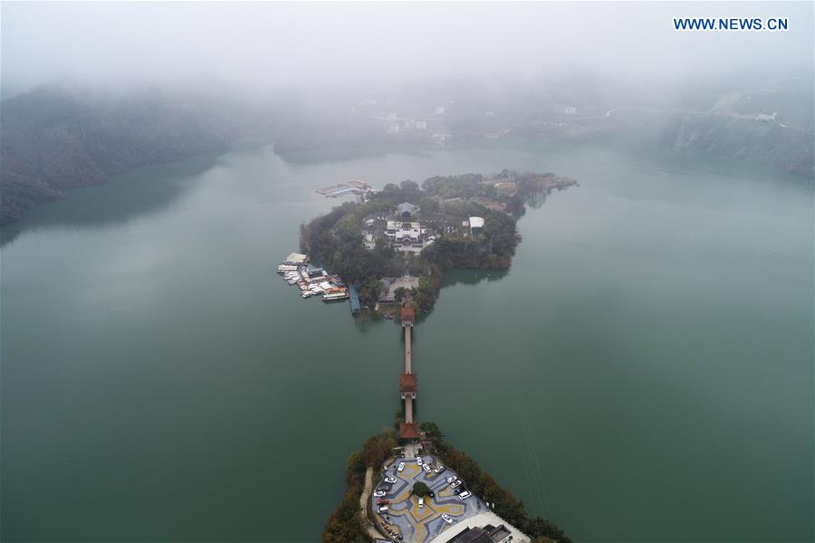 CHINA-SHAANXI-ANKANG-LAKE SCENERY (CN)