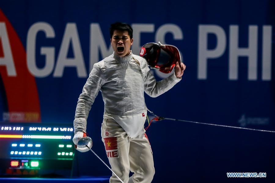 (SP)PHILIPPINES-PASAY CITY-SEA GAMES-FENCING