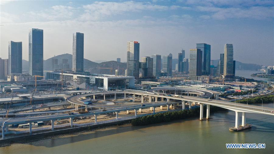 CHINA-MACAO-ZHUHAI-NEW HENGQIN PORT-CUSTOMS-BORDER CROSSING (CN)