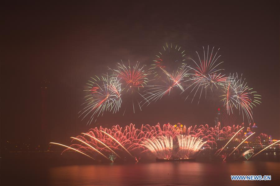 CHINA-MACAO-20TH ANNIVERSARY-RETURN TO MOTHERLAND-FIREWORKS (CN)