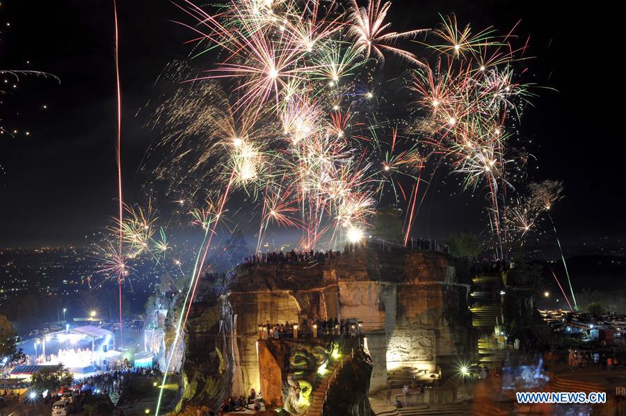 INDONESIA-YOGYAKARTA-NEW YEAR-CELEBRATION