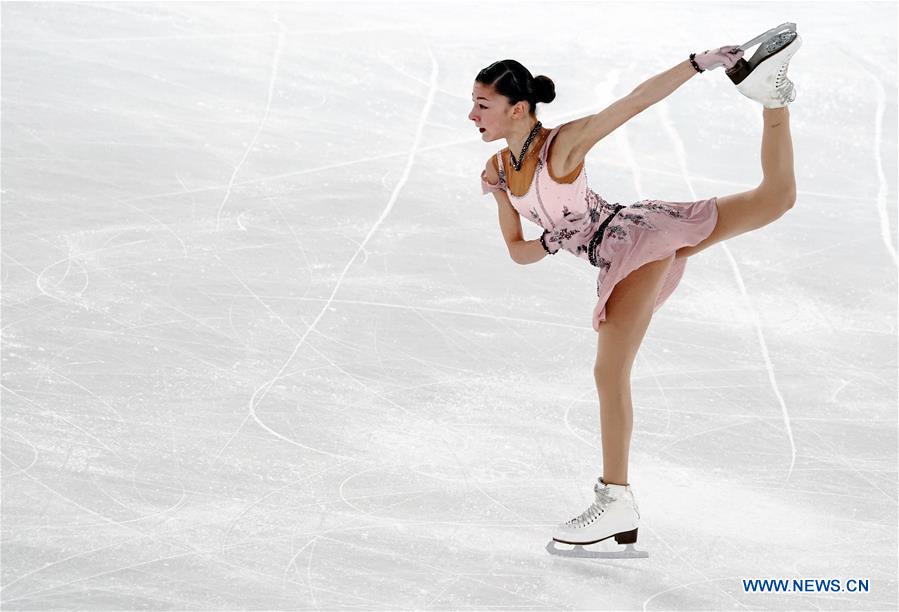 (SP)SWITZERLAND-LAUSANNE-WINTER YOG-FIGURE SKATING-WOMEN SINGLE SHORT PROGRAM