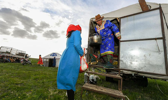 In pics: nomadic migration on Ar Horqin grassland in China's Inner Mongolia