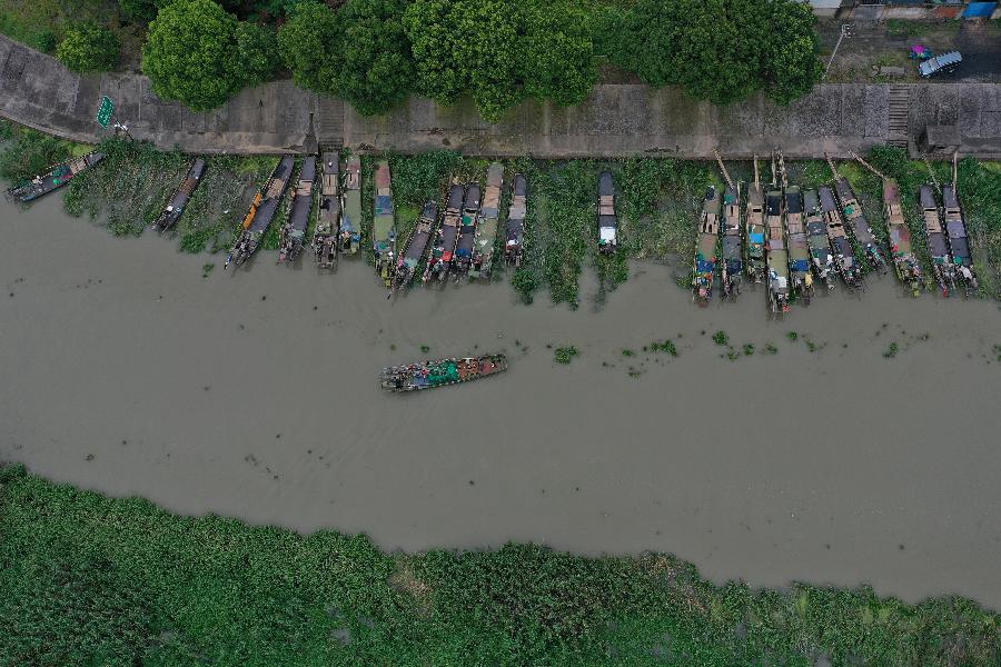 浙江湖州：密切监测 防汛避险