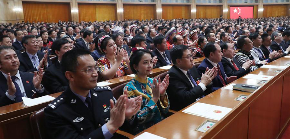 3月19日：十三届全国人大一次会议第七次全体会议